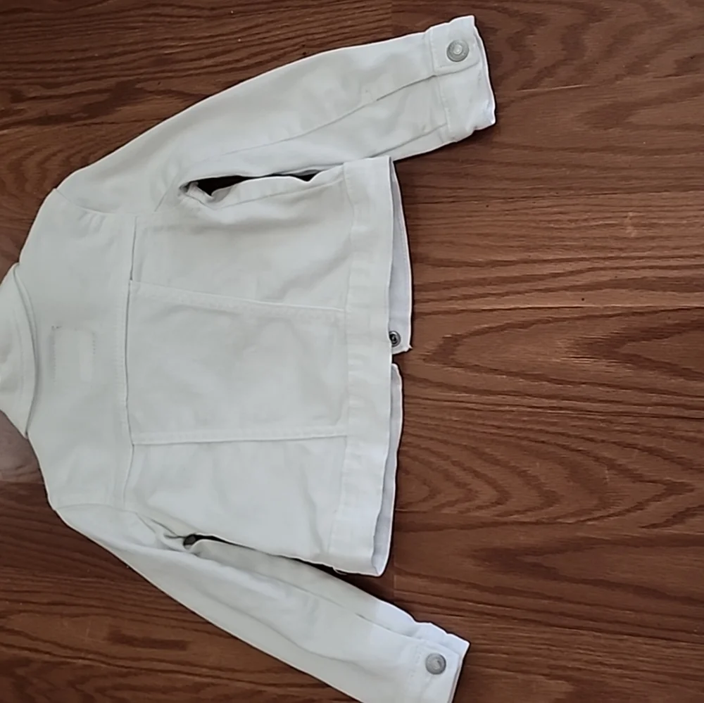 Girls White‎ Levi's trucker jacket size 3t